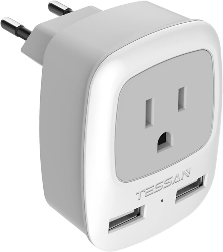 European travel adapter