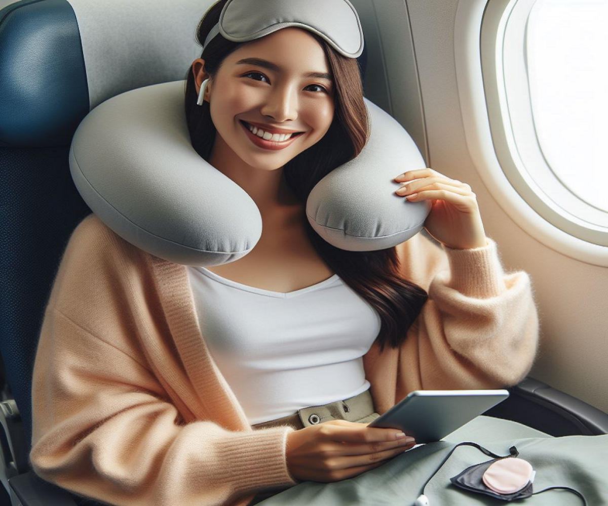 Travel neck pillow